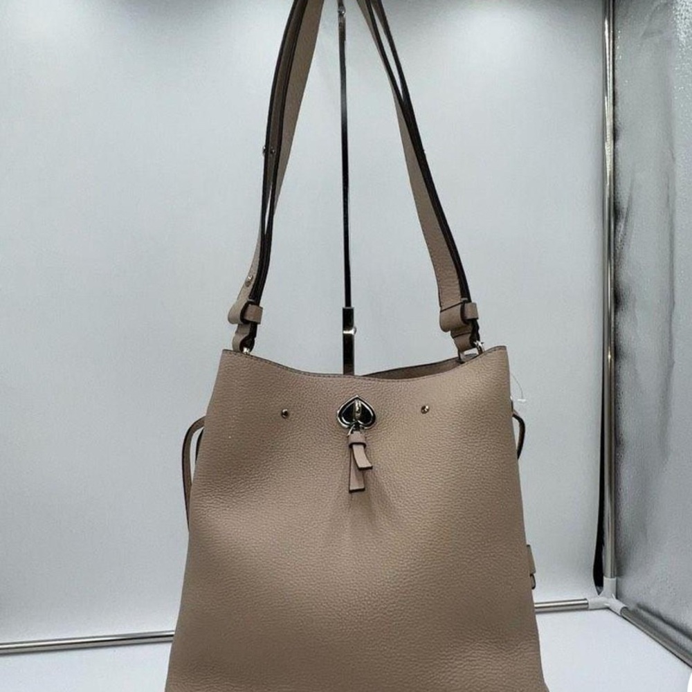 Kate Spade retail $249 Leather Crossbody Shoulder Bag Blush/Beige